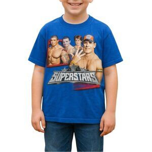 Hybrid Tees Size Youth XL T-Shirt WWE Superstars John Cena Graphic Wrestling Tee
